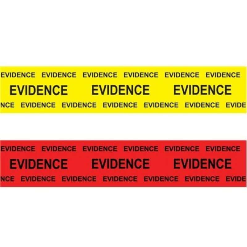 Sirchie Box Sealing Evidence Tape - Tactical & Duty Gear